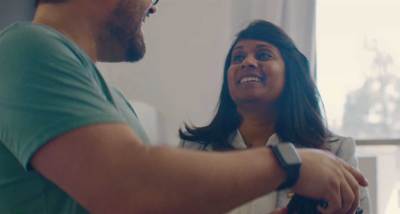 Sheila working with photography on set