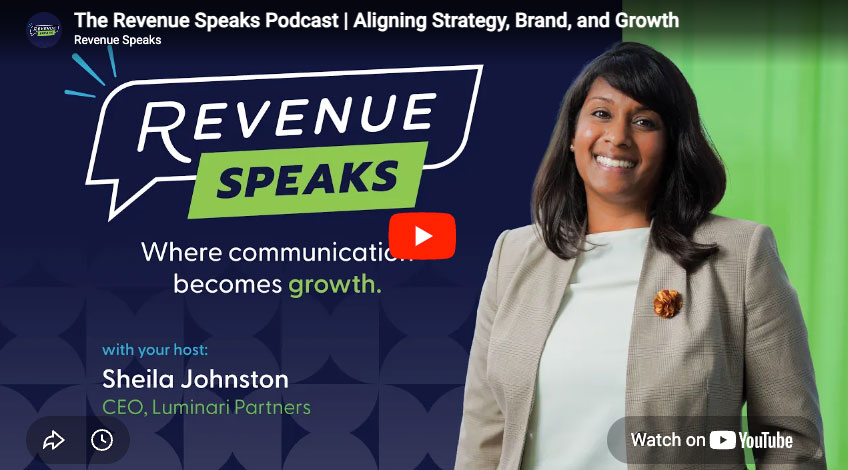Revenue Speaks Podcast Video Poster Image